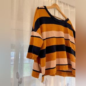 BDG Small Gold Striped Sweater
